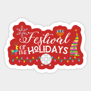 Festival of the Holidays Sticker